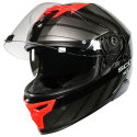 EXO 520 Air Shade Helmet Black Red
