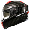 Scorpion EXO 520 Air Shade Helmet Black Red S (55-56 cm)