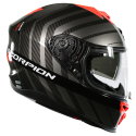 EXO 520 Air Shade Helmet Black Red