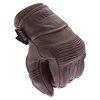 BKS 102 Bobber Ladies Brown Motorcycle Gloves Knuckle                                                                                                                                                                                                          