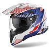 Airoh Commander Adventure Helmet Boost White Blue M (57-58 cm)