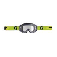 Hustle X MX Goggles Yellow Blue Clear Lens
