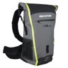 Oxford Products Aqua B-25 Black Grey Fluo Motorcycle Backpack Side                                                                                                                                                                                             