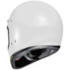 Shoei EX-Zero Off White Full Face Motorcycle Helmet Back Left                                                                                                                                                                                                  