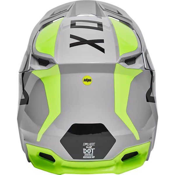Fox V2 Merz Helmet Steel Grey