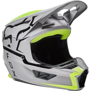 Fox V2 Merz Helmet Steel Grey