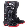 Alpinestars Tech 7 Boots Black Cool Grey Red