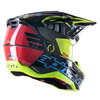 Alpinestars S-M5 Action Helmet Black Cyan Yellow Fluo Glossy