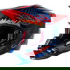 Alpinestars S-M5 Solar Flare Helmet Black Blue Red Fluo Glossy