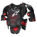 A-10 V2 Full Chest Protector Anthracite Black Red