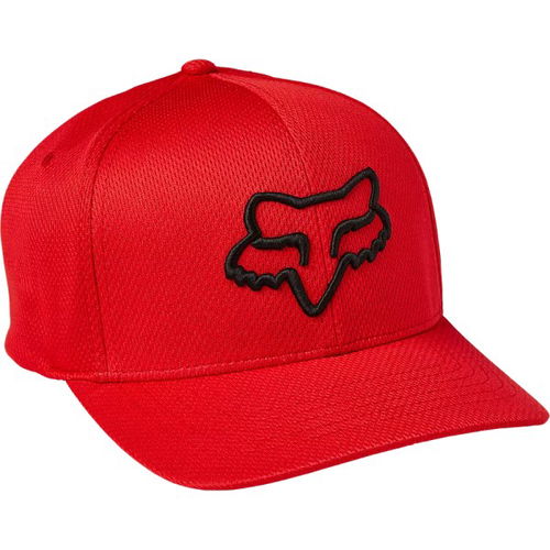 Fox Lithotype Flexfit 2 Cap Flame Red