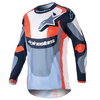 Alpinestars Fluid Agent Jersey Night Navy Hot Orange