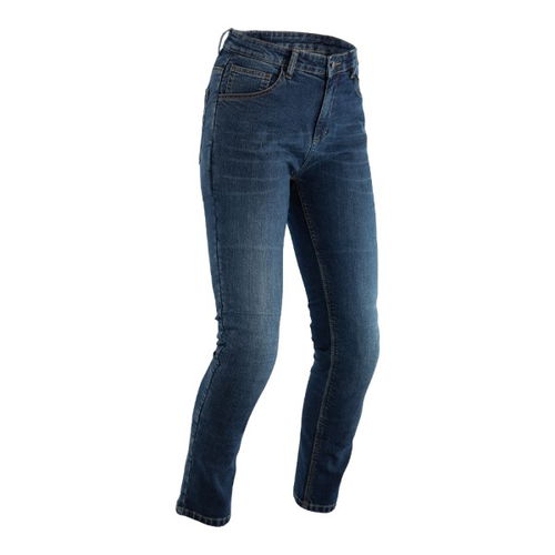 RST Ladies Tapered-Fit CE Jeans Mid Blue