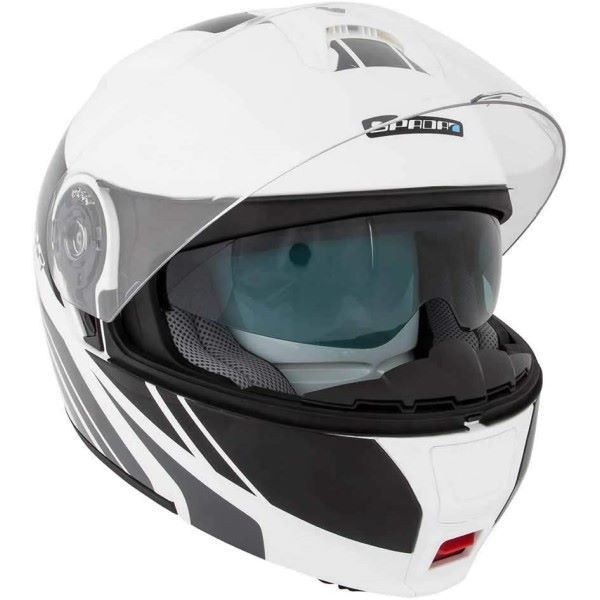 Spada Cyclone Blast Helmet White Black