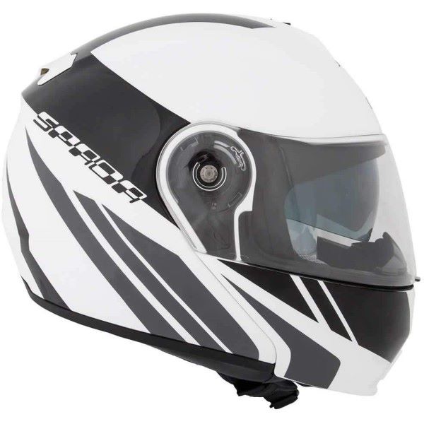 Spada Cyclone Blast Helmet White Black