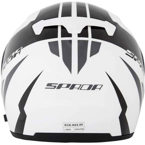 Spada Cyclone Blast Helmet White Black