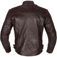 Hedonista Leather Jacket Brown