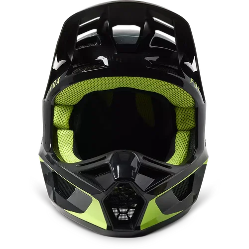 Fox V2 Vizen Helmet Flo Yellow