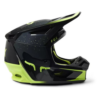 Fox V2 Vizen Helmet Flo Yellow