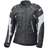 Held Molto Ladies GoreTex Black White Waterproof Textile Motorcycle Jacket Front                                                                                                                                                                               