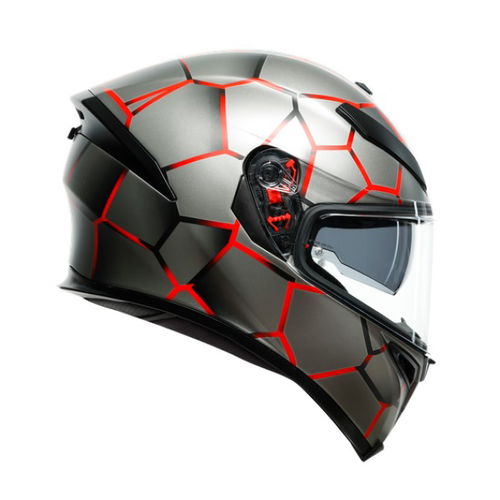 AGV K5-S Vulcanum Helmet Red
