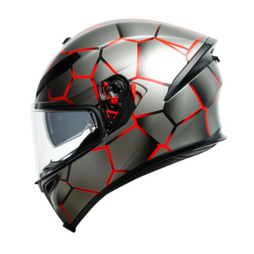AGV K5-S Vulcanum Helmet Red