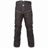 Spada Modena Waterproof Black Textile Motorcycle Trousers Front                                                                                                                                                                                                