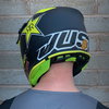 Just1 J38 Rockstar Helmet Matt Black Yellow
