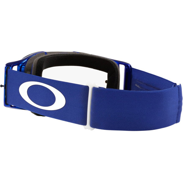 Front Line MX Goggles Moto Blue Clear Lens