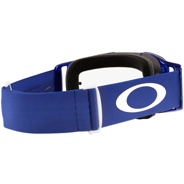Front Line MX Goggles Moto Blue Clear Lens