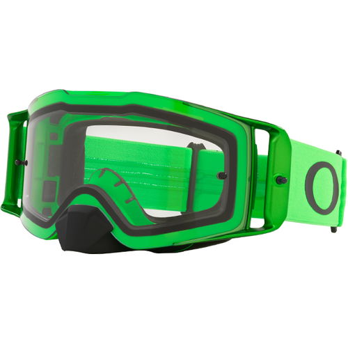 Oakley Front Line MX Goggle Moto Gree Clear Lens