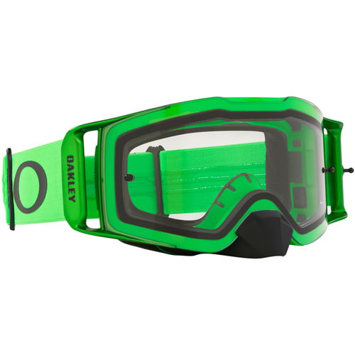 Oakley Front Line MX Goggle Moto Gree Clear Lens