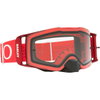 Oakley Front Line MX Goggle Moto Red Clear Lens