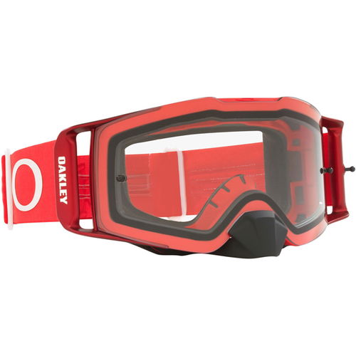 Oakley Front Line MX Goggle Moto Red Clear Lens
