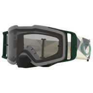 Front Line MX Goggles Tri-Grey Light Grey Lens