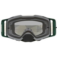 Front Line MX Goggles Tri-Grey Light Grey Lens