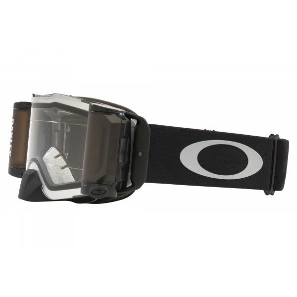 Oakley Front Line MX Goggle Tuff Bloc Clear Lens - Roll Offs