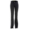 Draggin Skins Black Ladies Denim Motorcycle Jeans Front                                                                                                                                                                                                        