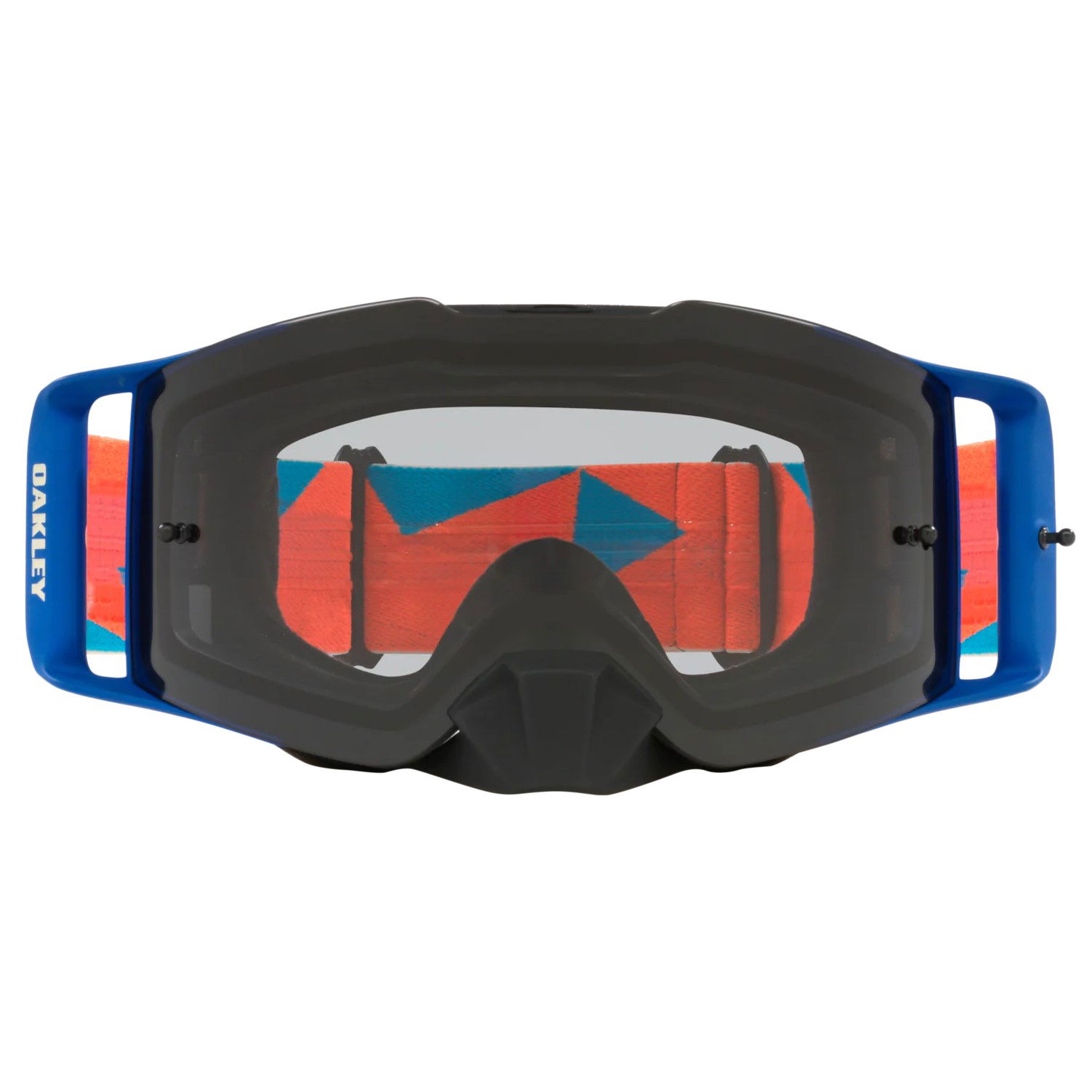 Oakley Front Line MX Goggle Tri-Orang Light Grey Lens