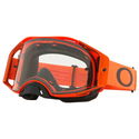 Airbrake MX Goggles Moto Orange Clear Lens
