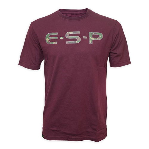 ESP T-Shirt CamoLogo Maroon