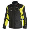 Richa Infinity Ladies Black Fluo Yellow Textile Motorcycle Jacket Front                                                                                                                                                                                        