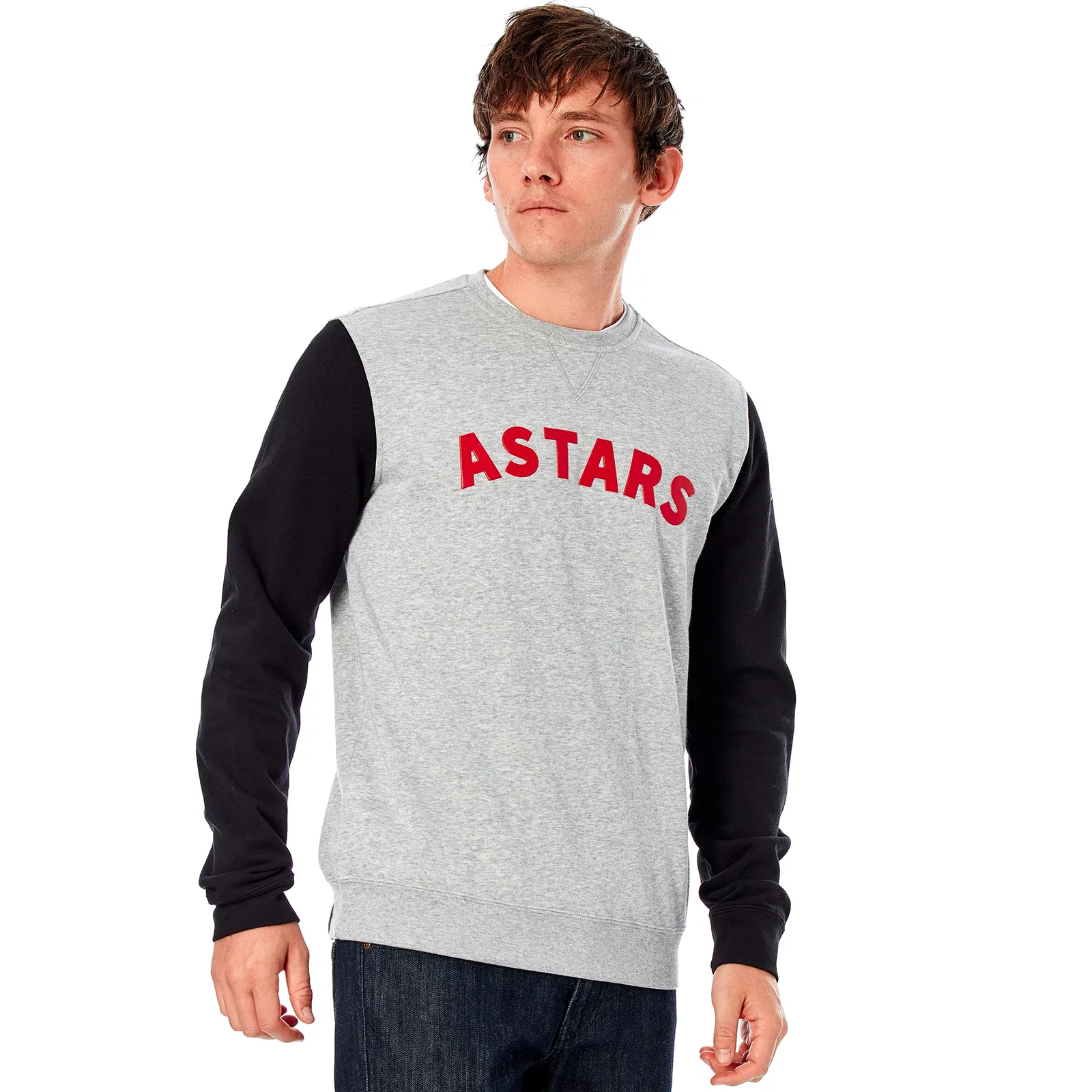 Speak Crew Sweater Grey Heather