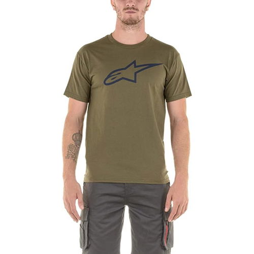Alpinestars Ageless Classic T-Shirt Military Green Navy