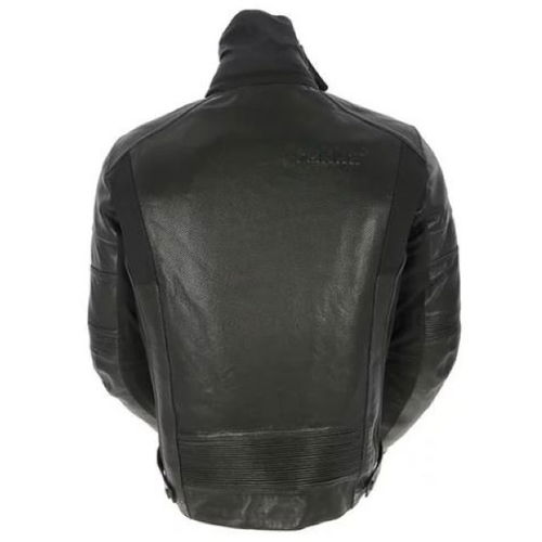 Rukka Coriace-R Black Leather Motorcycle Jacket Back                                                                                                                                                                                                           