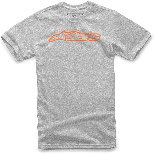 Alpinestars Blaze Classic T-Shirt Heather Grey Orange
