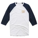Booted Premium LS T-Shirt White Blue
