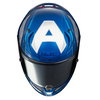 HJC Rpha 11 Captain America Full Face Motorcycle Helmet Front                                                                                                                                                                                                  
