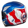 HJC Rpha 11 Captain America Full Face Motorcycle Helmet Back Left                                                                                                                                                                                              