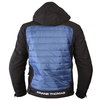 Frank Thomas Puffer Hoodie Mens Black Blue